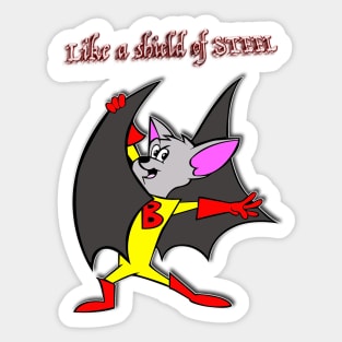 BATFINK - Like a shield.. Sticker